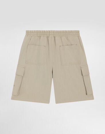 Dolce & Gabbana Gabardine bermuda shorts Beige L44Q01FU63D
