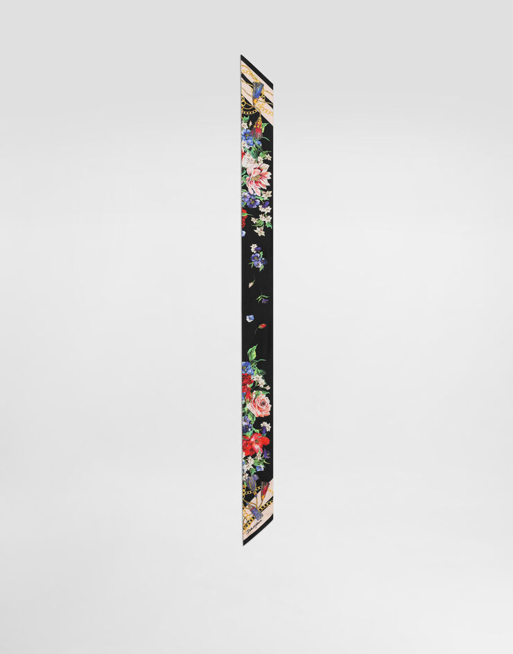 Dolce & Gabbana Bandeau 6 x 100 en sergé à imprimé fleurs Imprimé FS215AGDC5J