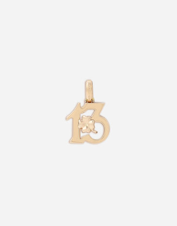 Dolce & Gabbana Good Luck yellow gold charm Gold WALK5GWYE01