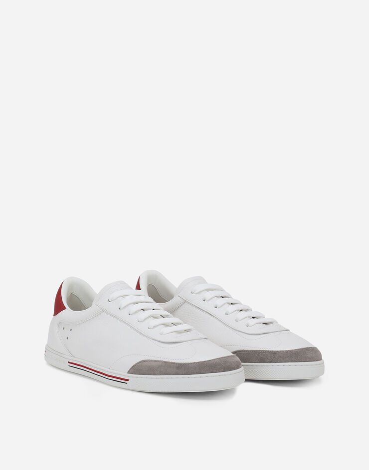 Dolce & Gabbana Sneaker Saint Tropez in pelle di vitello Bianco CS2255AR836