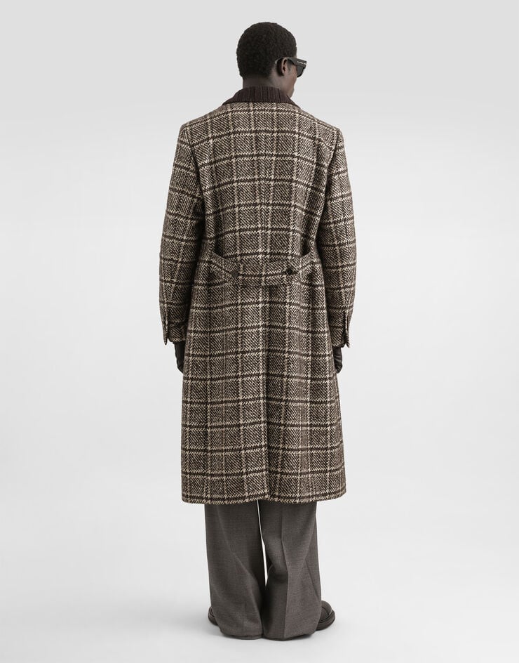 Dolce & Gabbana Single-breasted check coat Dolce & Gabbana Single-breasted check coat Multicolor G061BTFQZAW