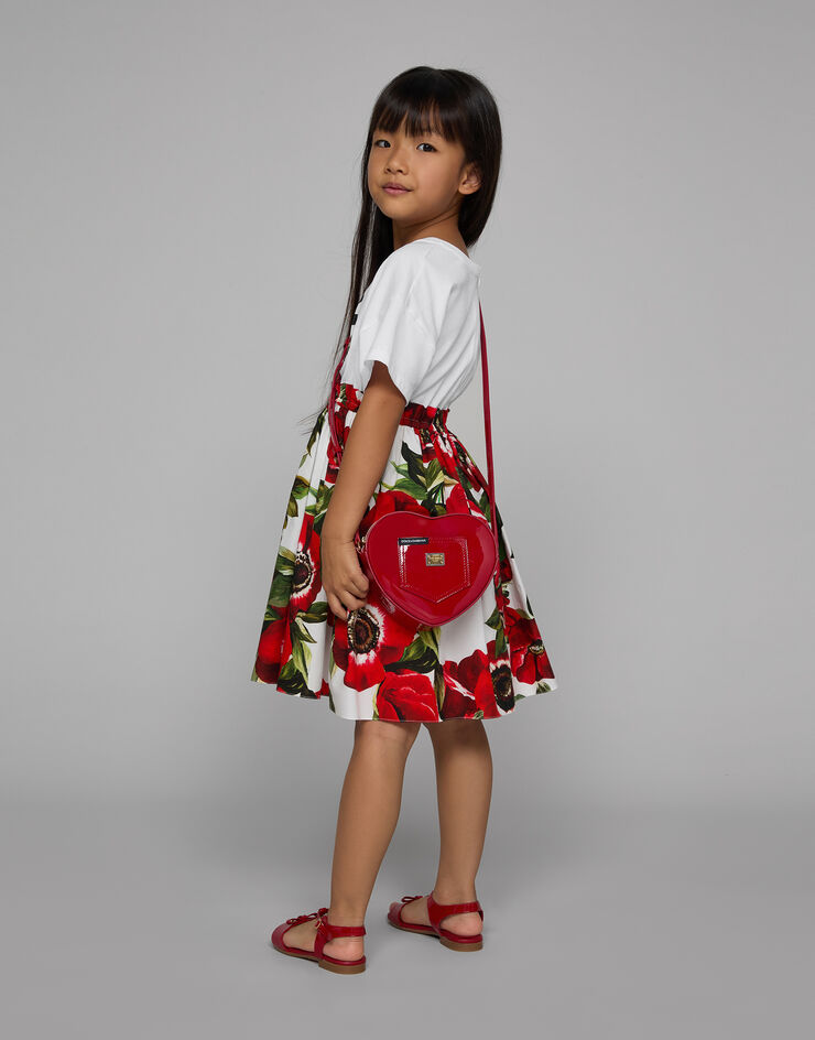 Dolce & Gabbana حقيبة قلب DG Girlie أحمر EB0248A1471