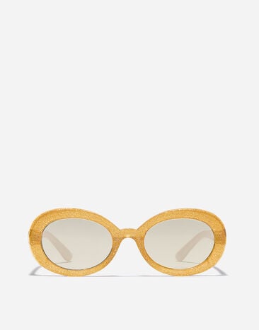 Dolce & Gabbana DNA Sunglasses Glitter yellow VG600KVN55A
