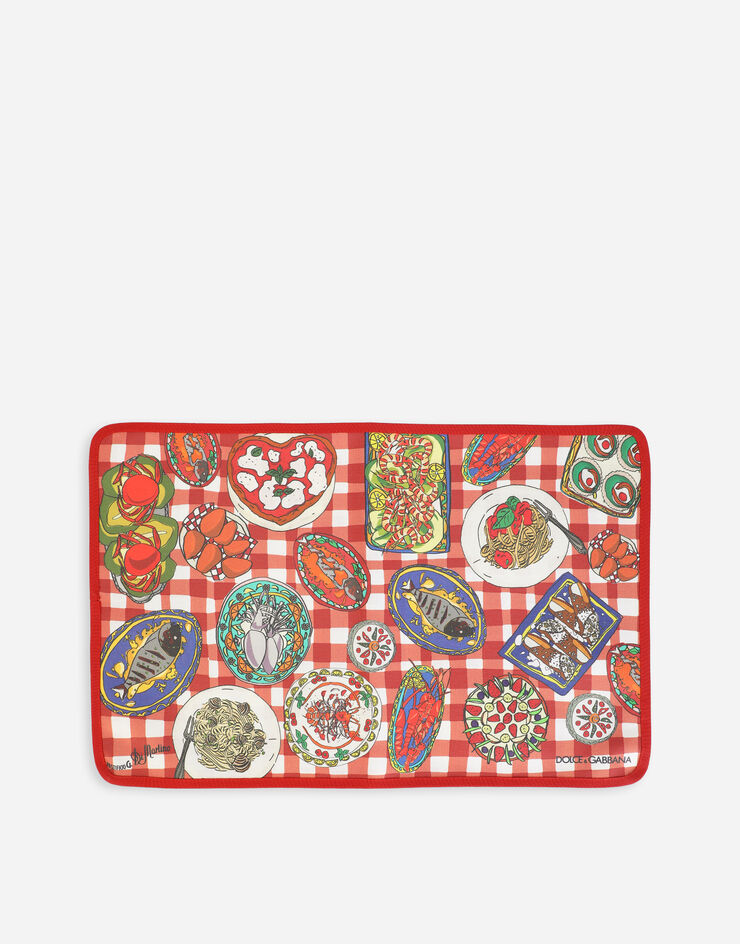 Dolce & Gabbana SPECIAL EDITION - Gift Box made of 5 types of pasta Corbarino Tomatoes and Dolce&Gabbana American placemats  Multicolor PS1000RES10