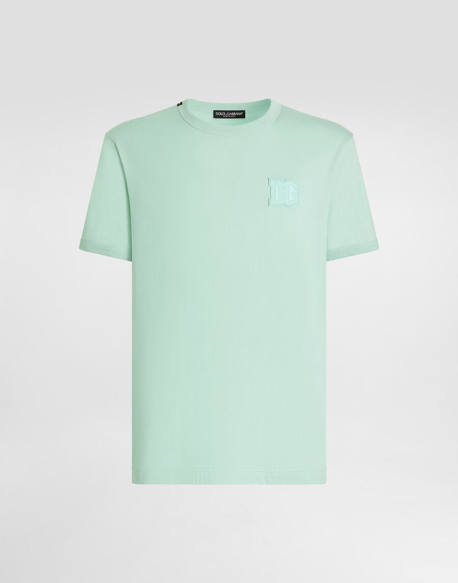 Cotton t-shirt with patch