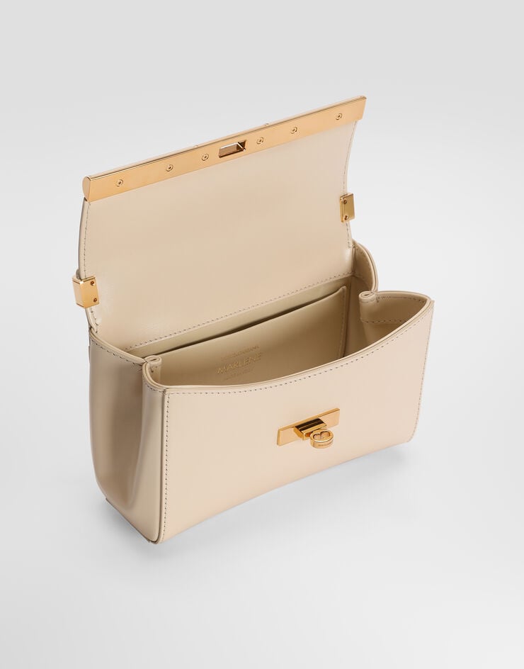 Dolce & Gabbana Marlene shoulder bag in calfskin Dolce & Gabbana Marlene shoulder bag in calfskin White BB7766A3G19