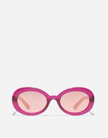 Dolce & Gabbana DNA Sunglasses Glitter pink VG600KVN51Z