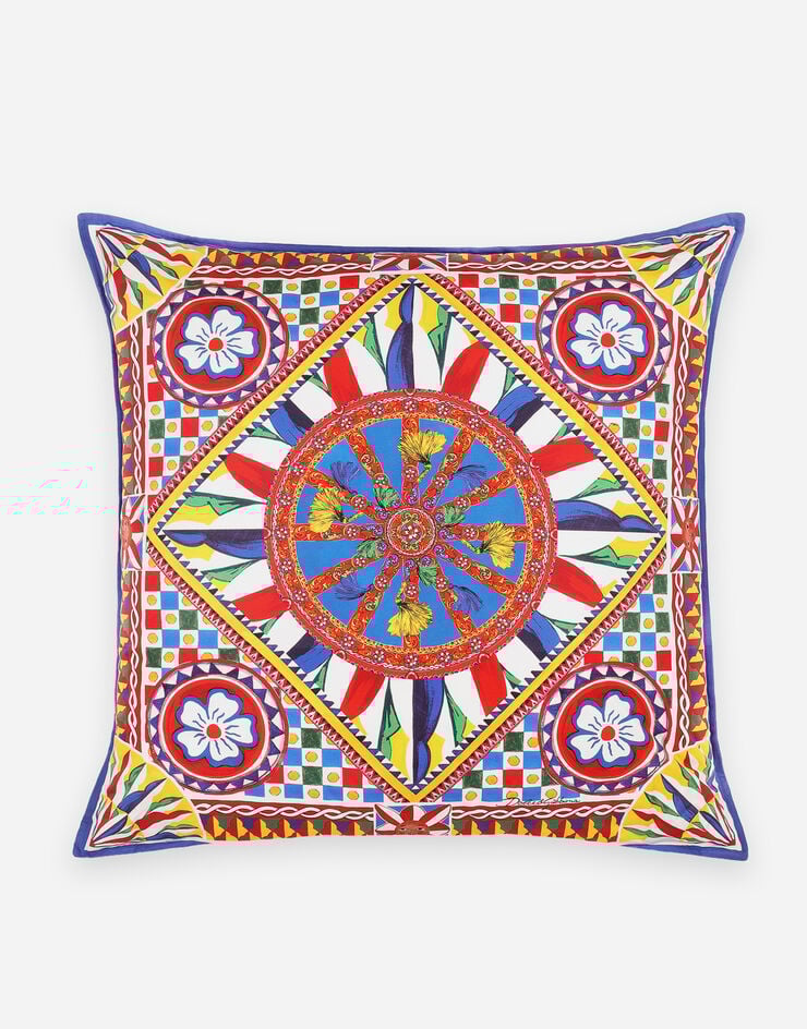 Dolce & Gabbana Canvas Cushion large Multicolor TCE003TCA97