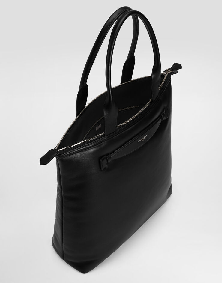 Dolce & Gabbana 纳帕小牛皮购物袋 黑 BM2415AF984