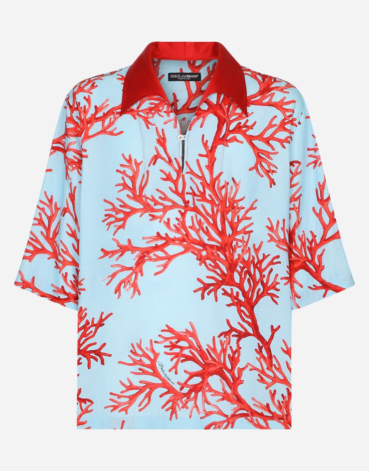 Dolce & Gabbana CAMICIA Multicolor G5GJ8TGF056