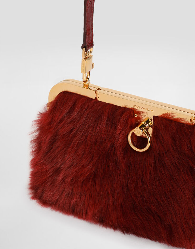 Dolce & Gabbana アマンダ シープスキン&クロコダイルレザー ハンドバッグ Dolce & Gabbana アマンダ シープスキン&クロコダイルレザー ハンドバッグ Multicolor BB7921A2J35