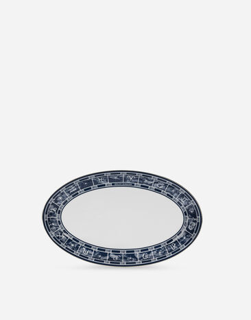 Dolce & Gabbana Porcelain Platter Multicolor TC0173TCANM