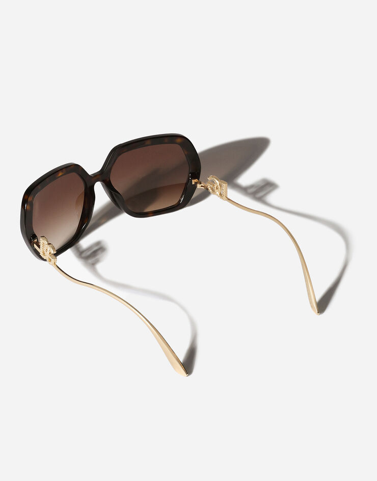 Dolce & Gabbana Солнцезащитные очки DG Crystal коричневый VG446BVP213