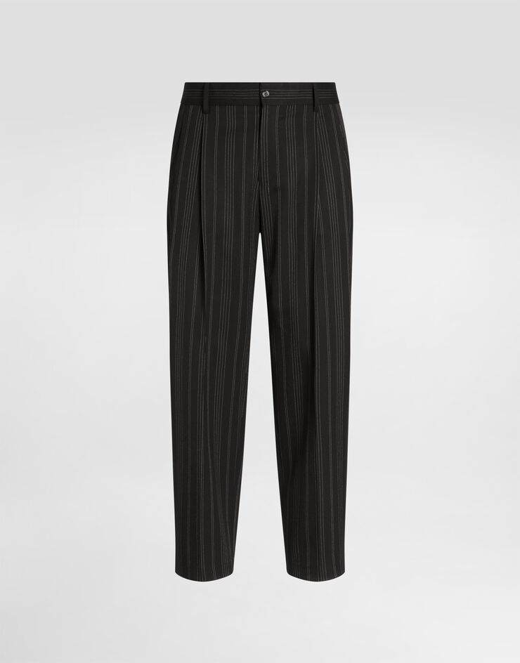 Dolce & Gabbana Pinstripe wool trousers Dolce & Gabbana Pinstripe wool trousers GP0N2TFRZAR