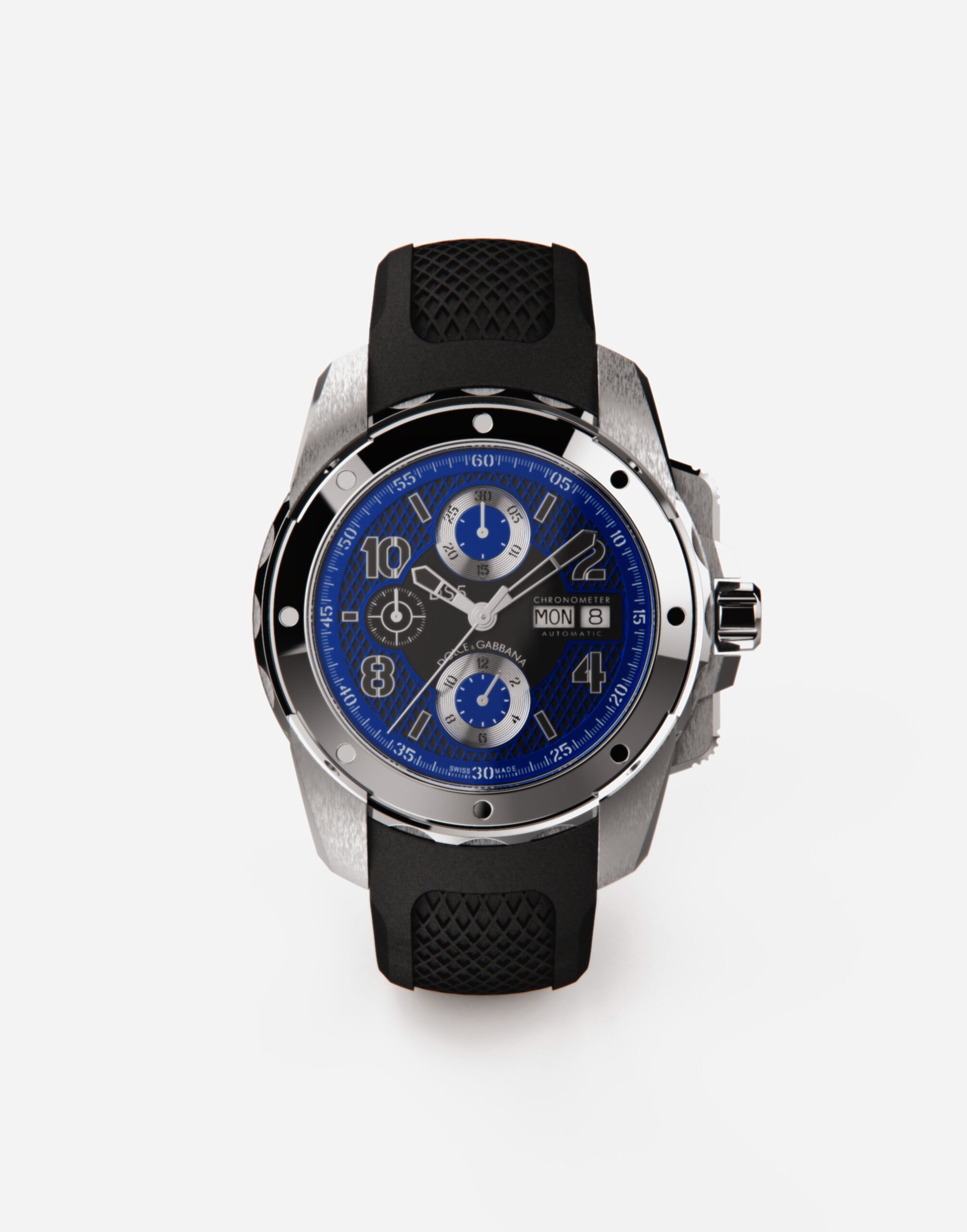 Dolce & Gabbana DS5 watch in steel Black BP3287AG218