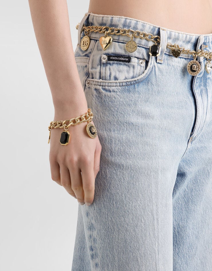 Dolce & Gabbana Like a Virgin charms bracelet Gold WBR6V3W1111