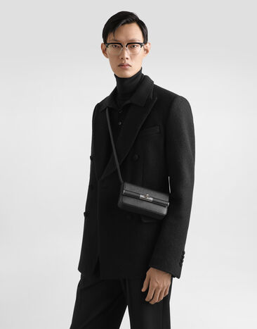 Dolce & Gabbana Mini sac Marlene en cuir de veau  Black BP3415A9AB6