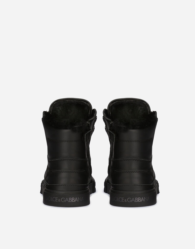 Dolce & Gabbana Portofino New Roma high-top sneakers Black DA5093AU495
