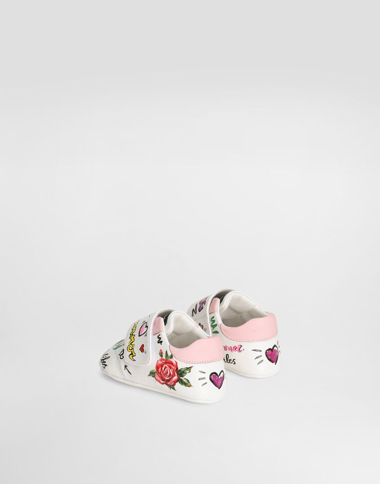 Dolce & Gabbana Printed lambskin sneakers Multicolor DK0109AS828