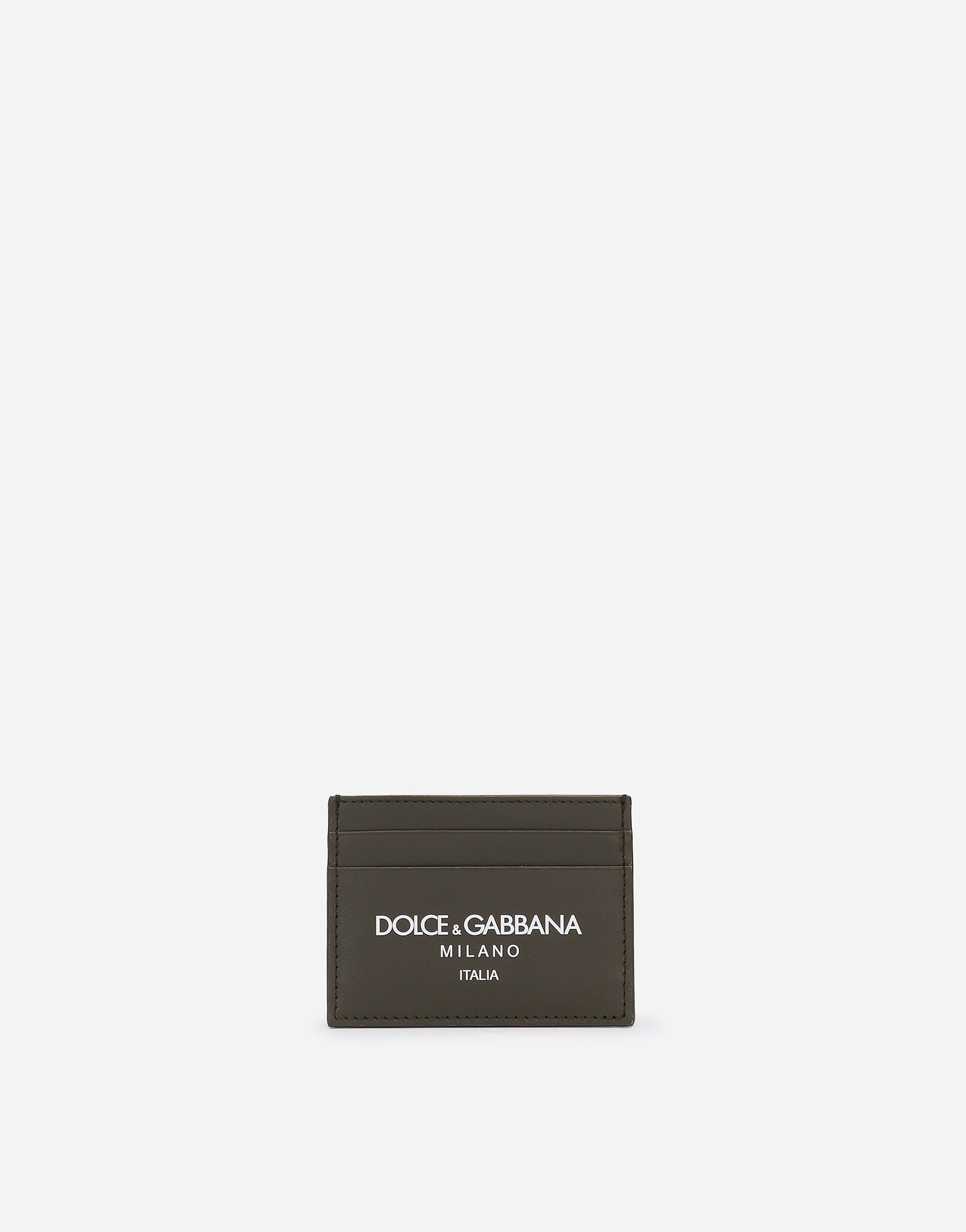 Dolce & Gabbana Calfskin card holder Print GQ260EG1S78