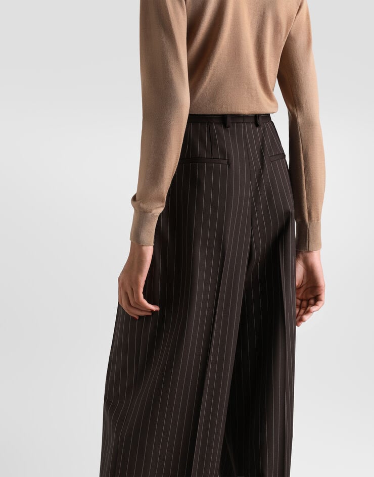 Dolce & Gabbana Pinstripe wool trousers Dolce & Gabbana Pinstripe wool trousers Multicolor FTC3MTFRBC0