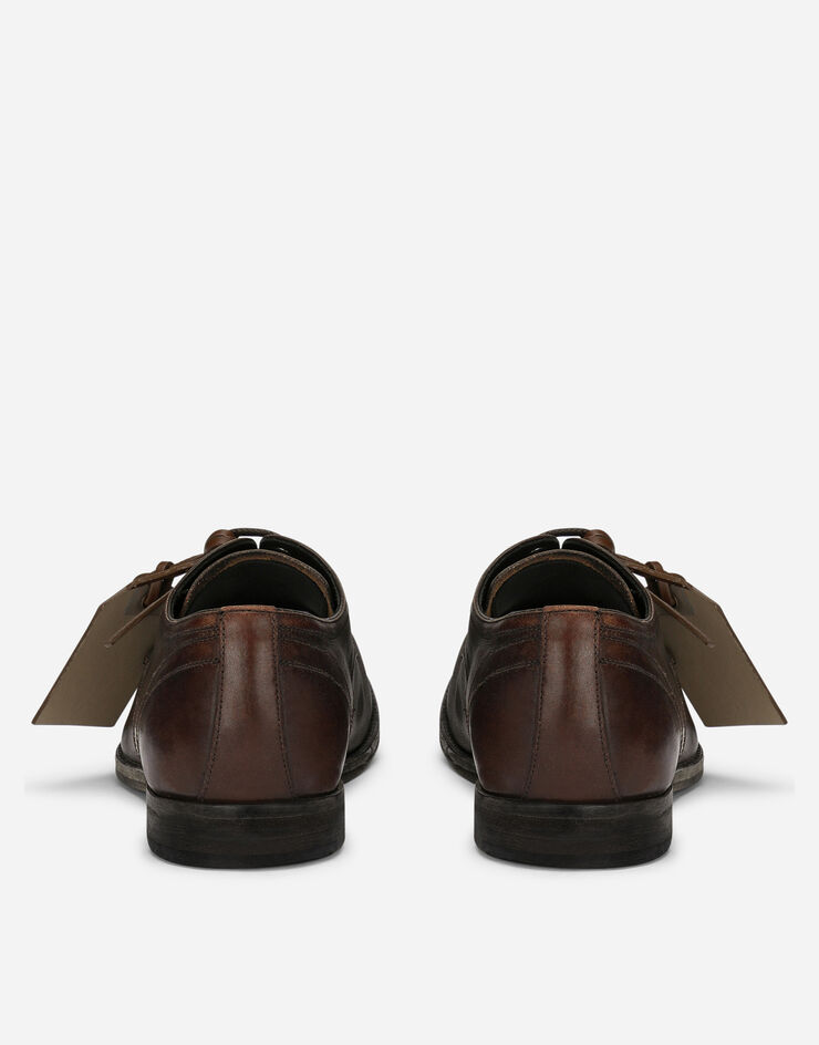 Dolce&Gabbana Derbys en cuir Marron A10796AO019