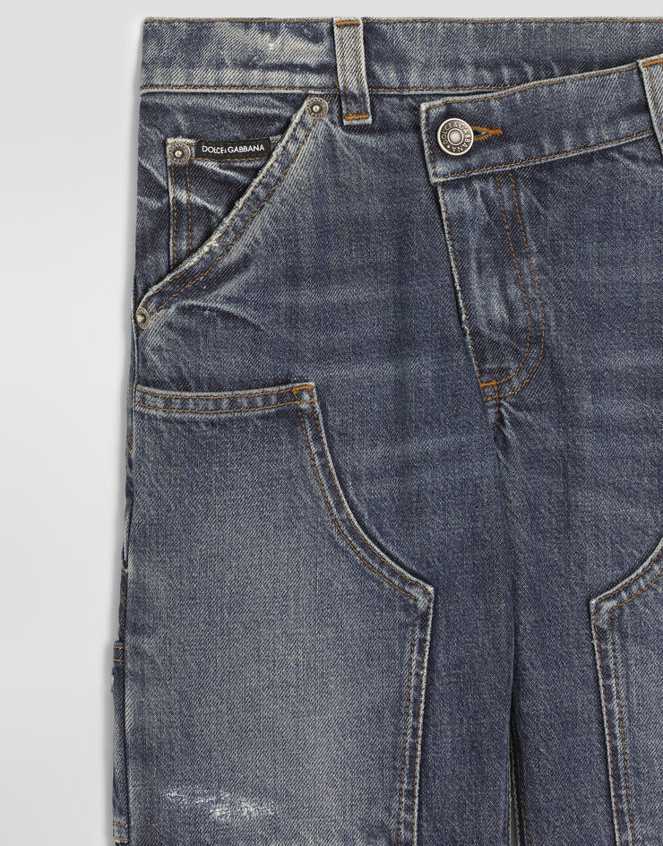 Dolce & Gabbana 5포켓 데님 팬츠 Blue L42F95LDE13