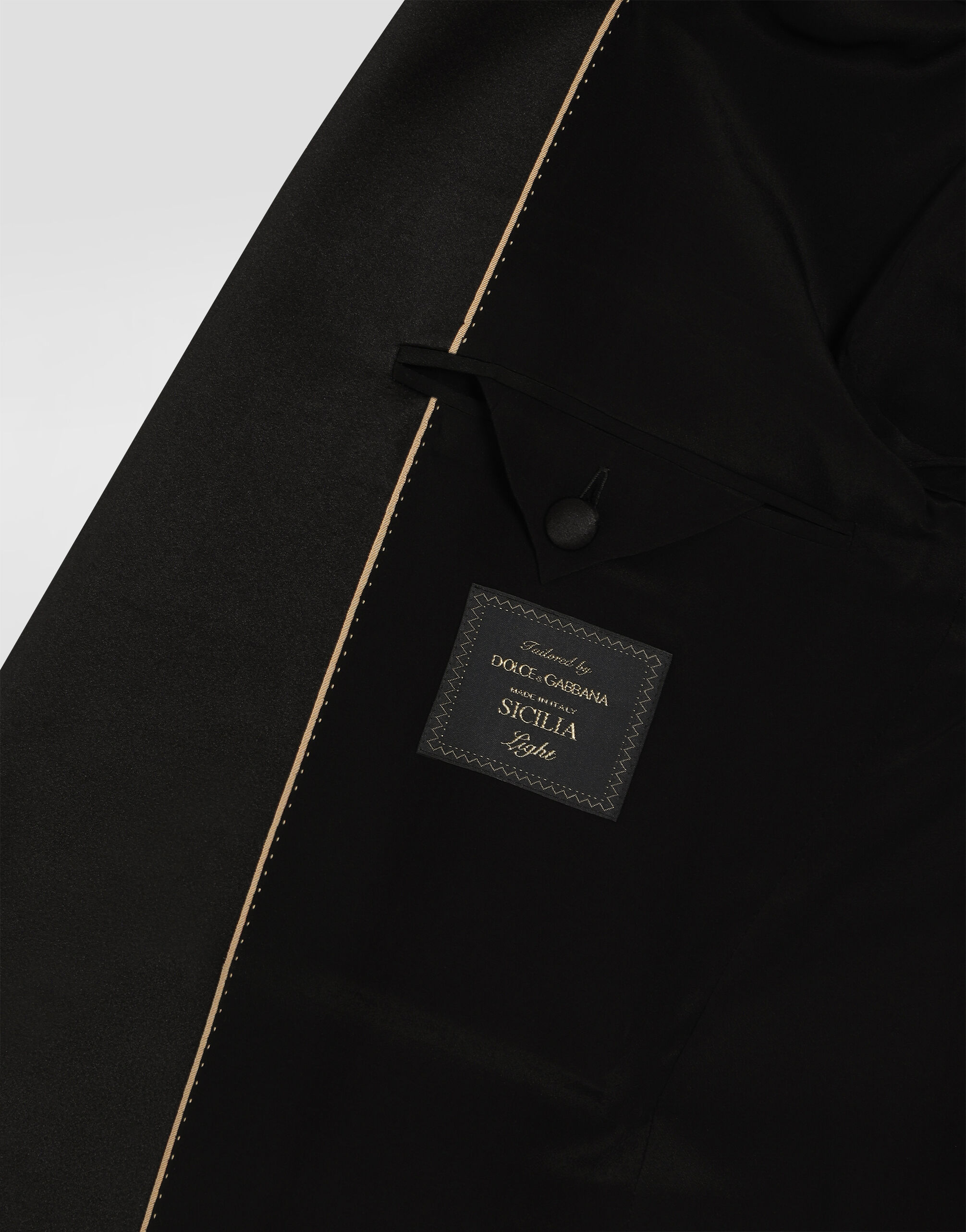 Single-breasted suit in linen canvas - thumbnail 5