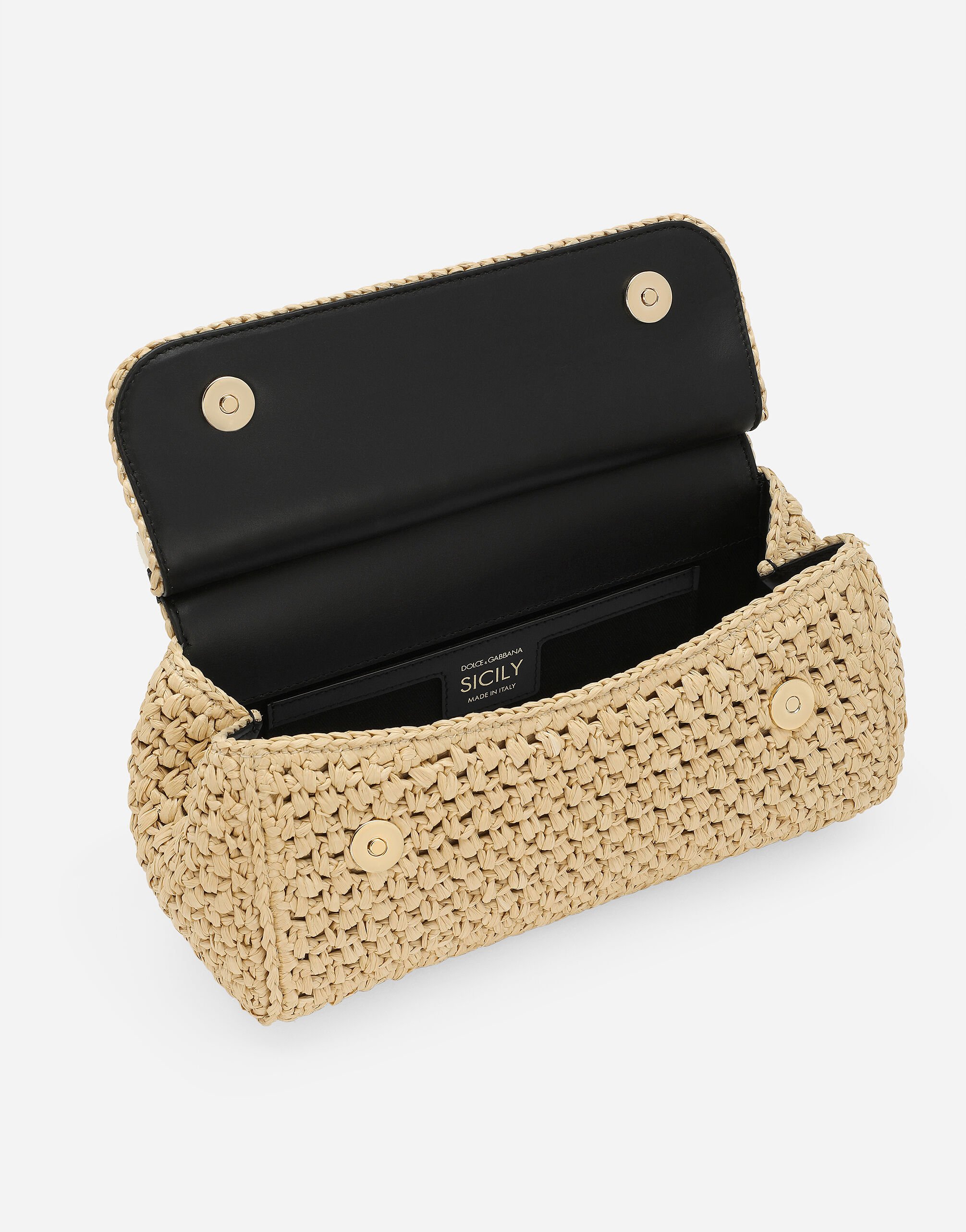 【関税＆送料込み】Dolce & Gabbana Sicily Crochet Handbag Small Sicily Bag - White Crochet | DOLCE & GABBANA – Marissa