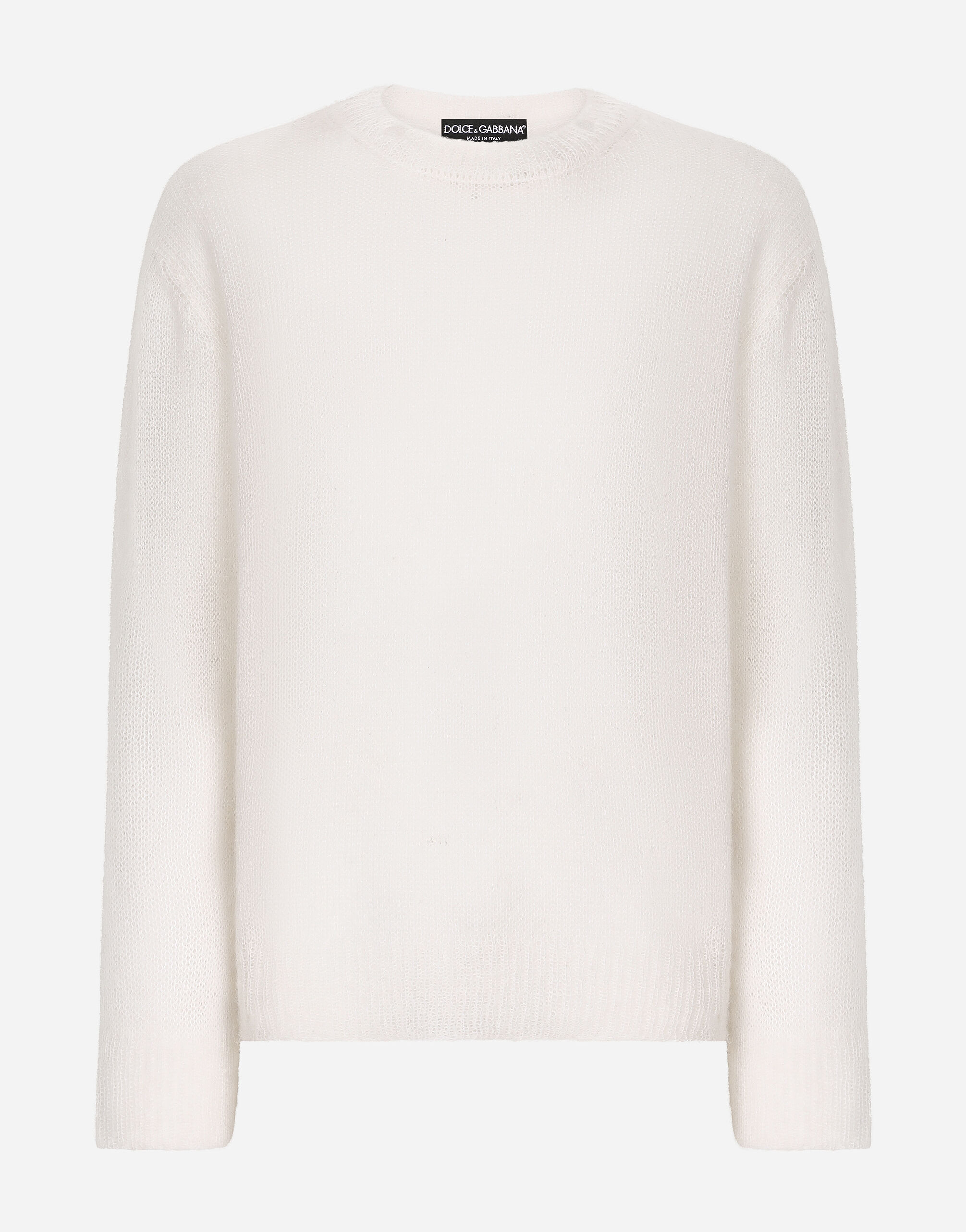 Dolce and gabbana best sale crew neck sweater