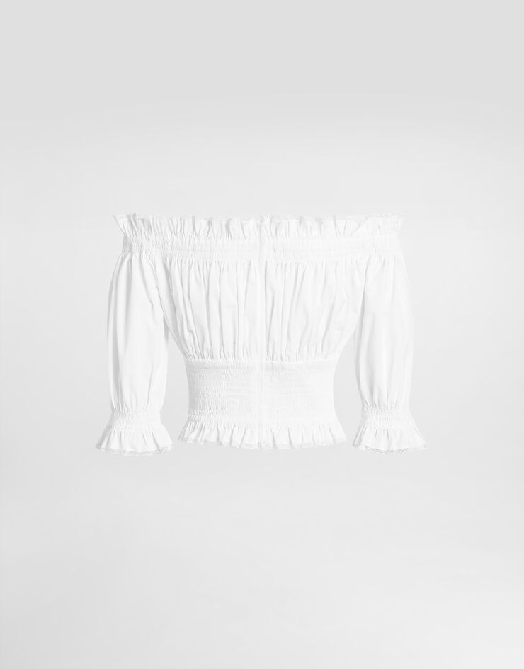 Dolce & Gabbana 府绸上衣 White F7BG4TFU61A