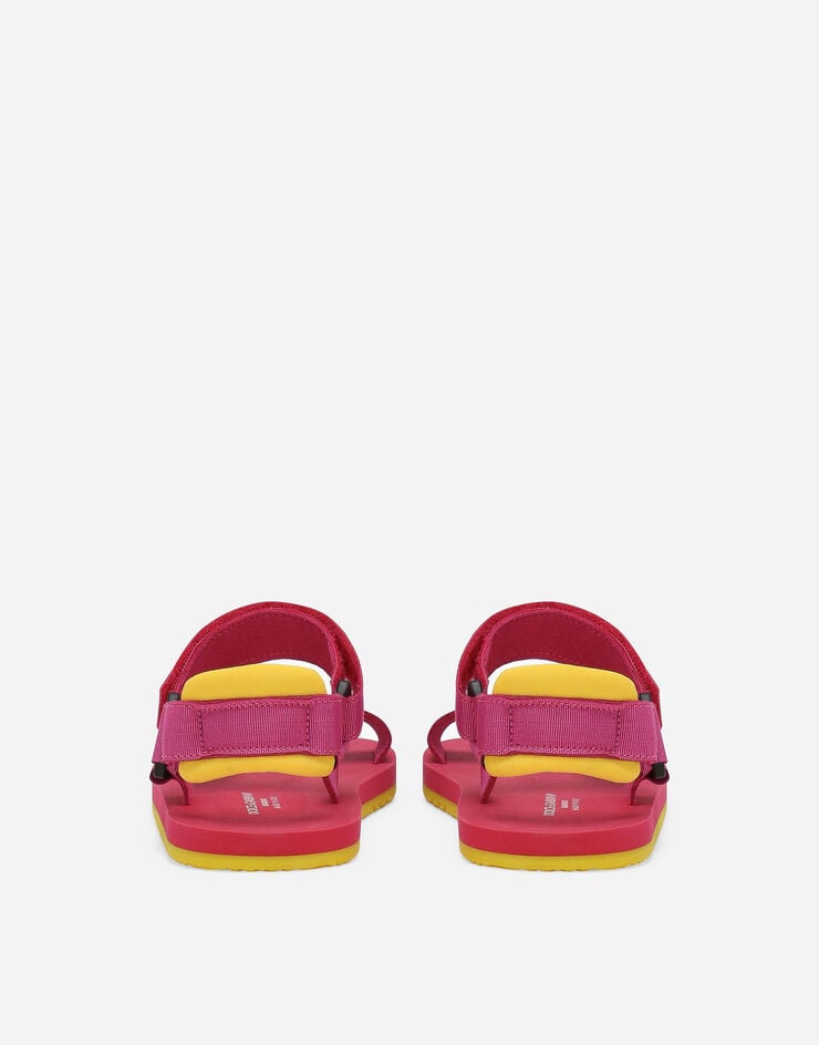 Dolce & Gabbana Sandales en gros-grain Multicolore DA5189AB028