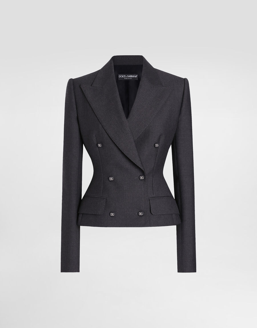 Double-breasted Dolce jacket with DG-branded buttons
