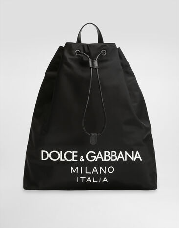Dolce & Gabbana Nylon backpack Black BM2336AG182