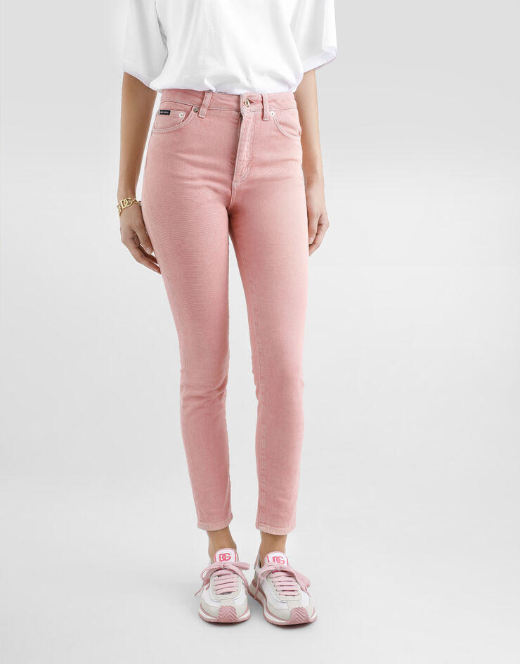Dolce & Gabbana Jeans skinny in denim Multicolore FTC67DG8MT4