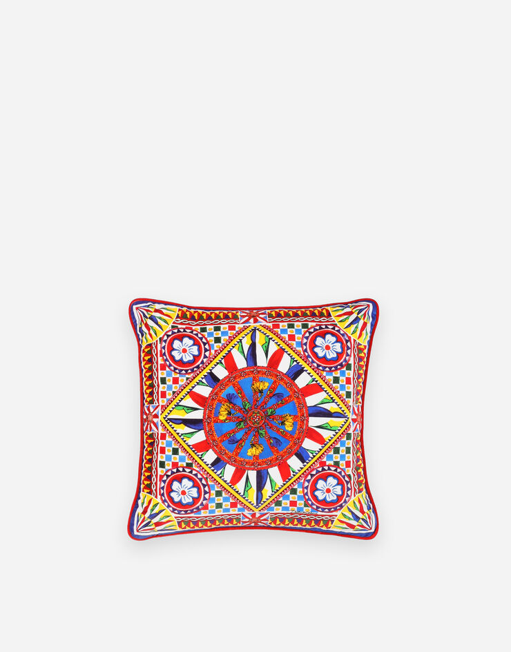 Dolce & Gabbana Velvet Cushion small Multicolor TCE001TCA96