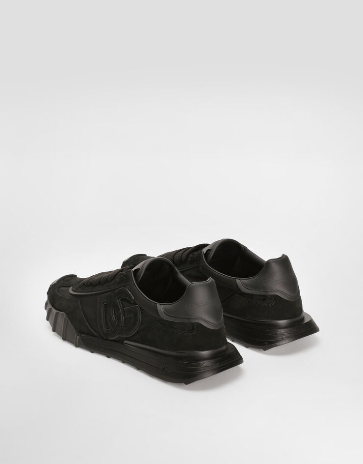 Dolce & Gabbana DG Athletic sneakers in fabric and calfskin Dolce & Gabbana DG Athletic sneakers in fabric and calfskin Black CS2384A0354