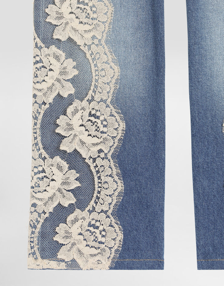 Dolce & Gabbana 5-pocket denim trousers Multicolor L52F98LDD61