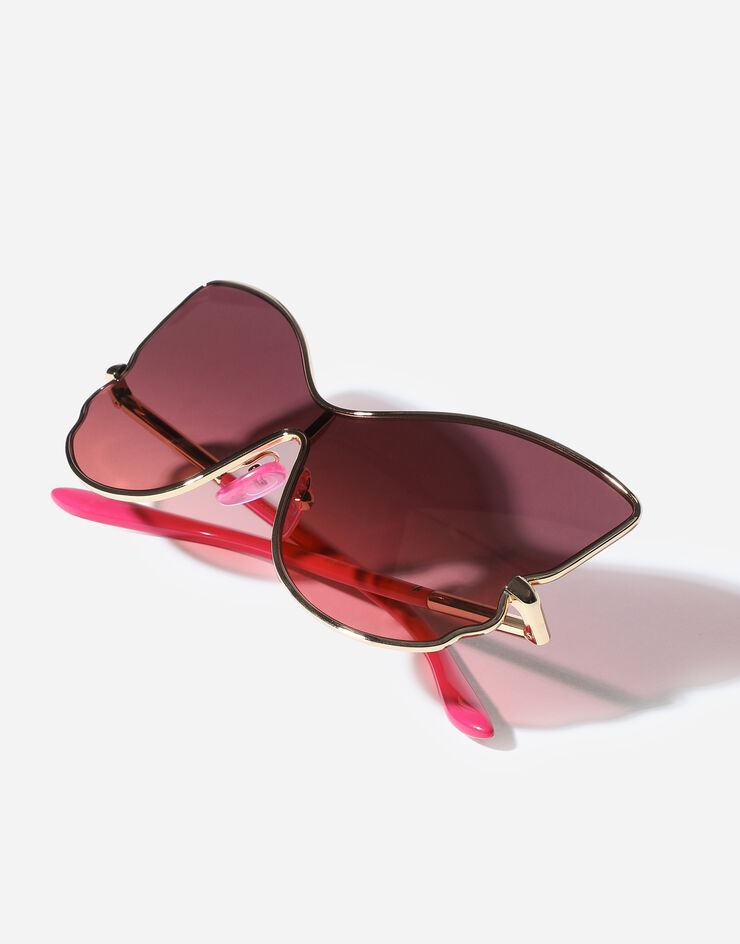 Dolce & Gabbana Sonnenbrille Farfalle Fuchsia VG200IVM215