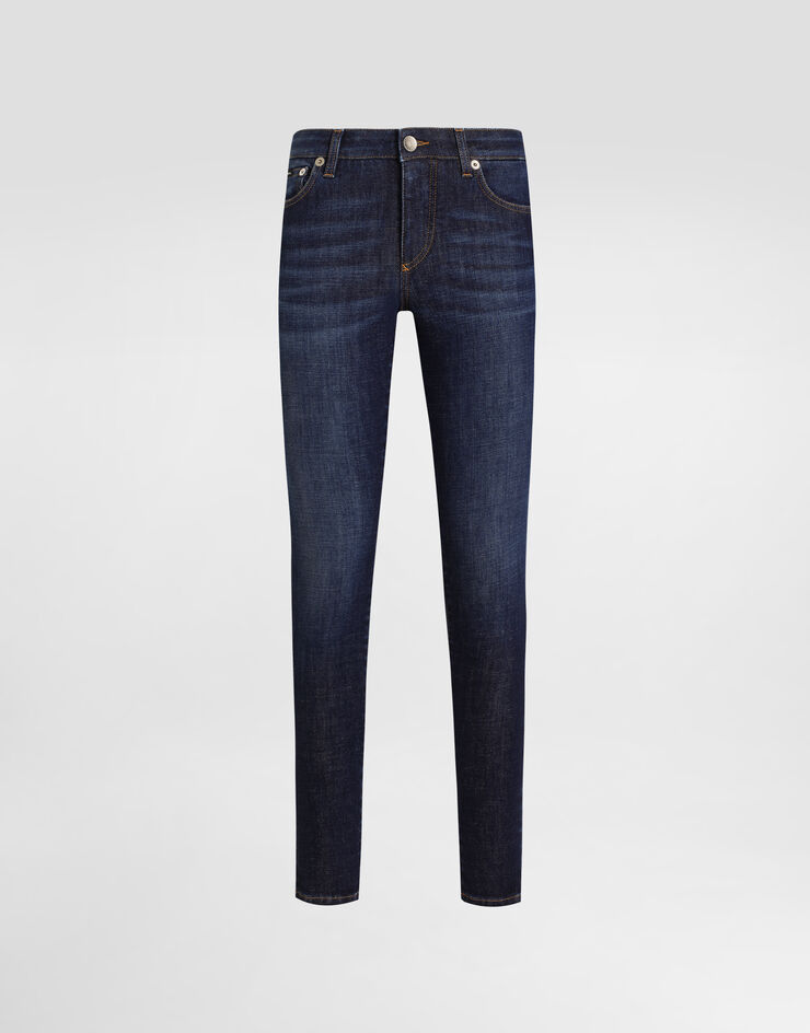 Dolce & Gabbana Skinny denim jeans Multicolor FTC68DG8MB9