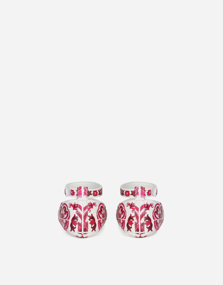 Dolce&Gabbana Printed nappa leather ballet flats Multicolor DK0065AC513