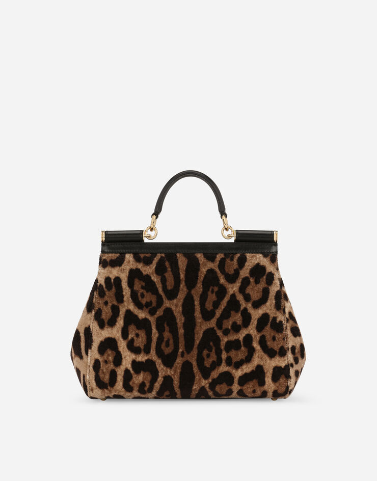 Dolce & Gabbana KIM DOLCE&GABBANA Sac à main Sicily grand format Imprimé Animalier BB6002AM102