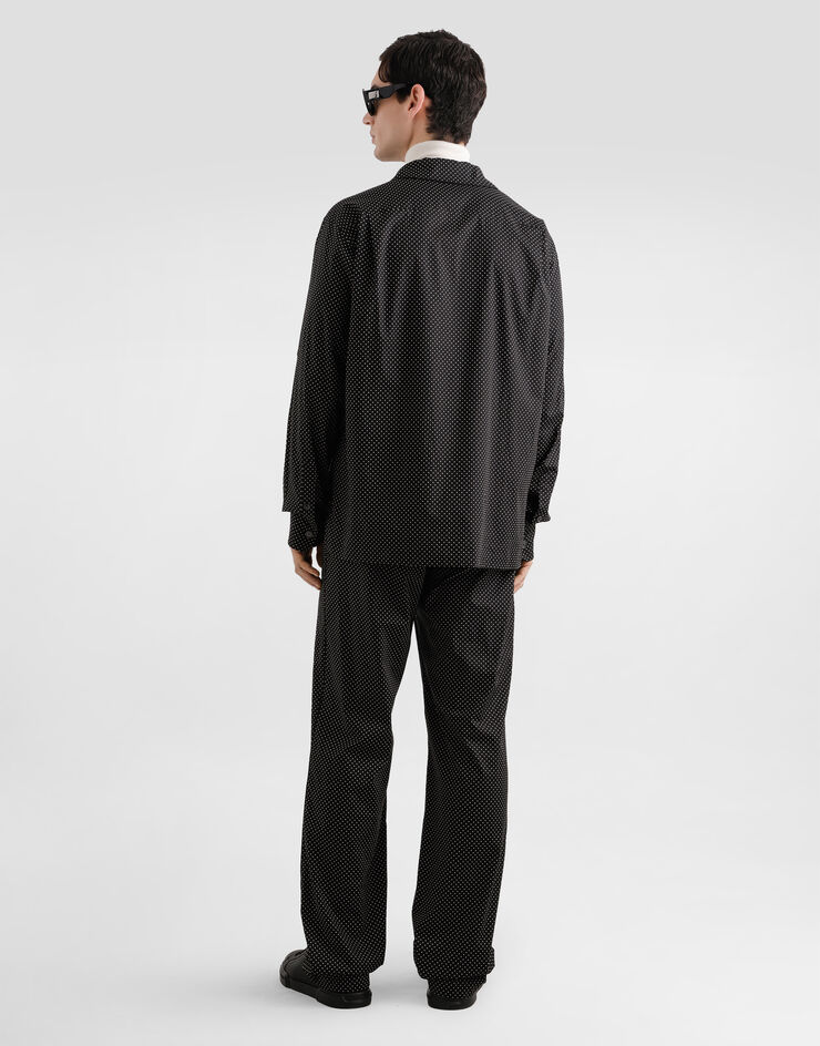 Dolce & Gabbana Microprinted vanity shirt Multicolor G5IF1TFMRBN