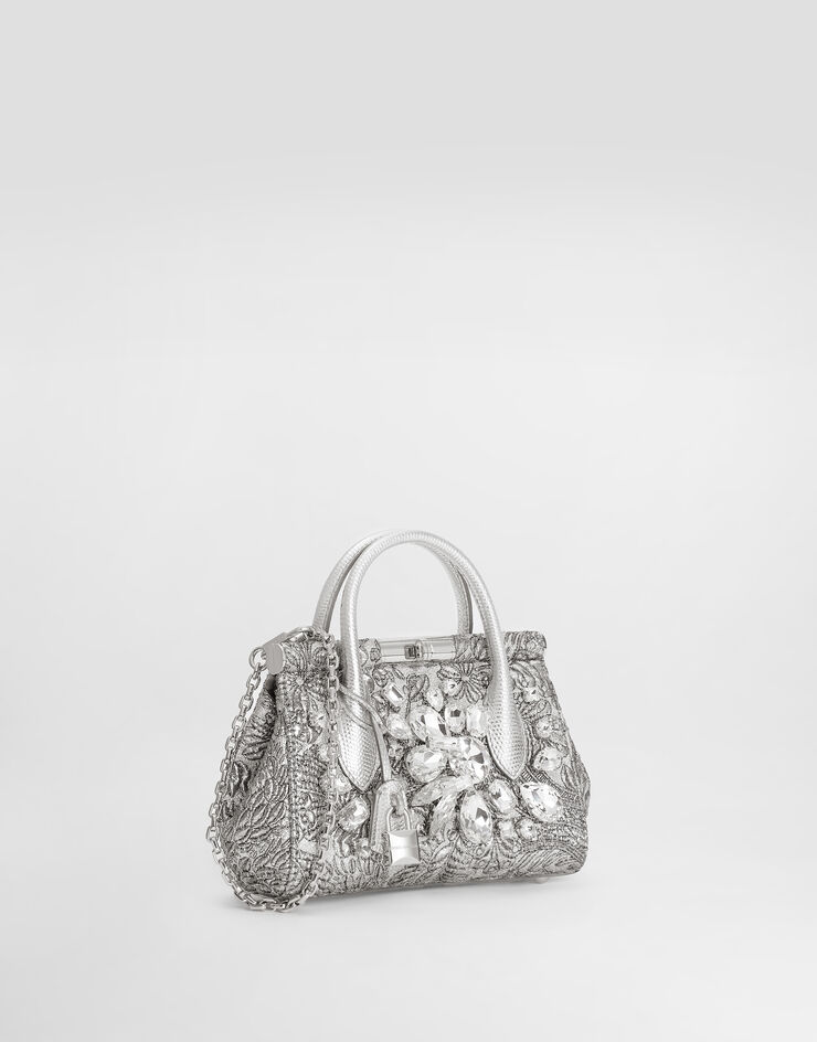 Dolce & Gabbana Marlene day mini handbag with embroidery Multicolor BB7744AR845