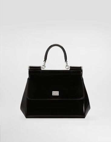 Dolce & Gabbana Medium Sicily handbag Black BB6003AI413