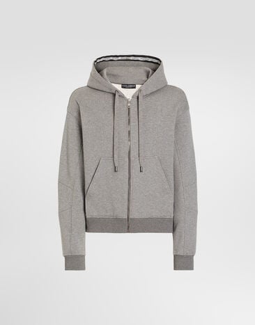 Dolce & Gabbana Cotton hooded sweatshirt Multicolor G9CIRTHU7ME