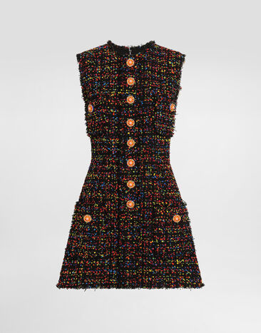 Dolce & Gabbana Tweed dress Dolce & Gabbana Tweed dress Multicolor F6SSWTFMZA5