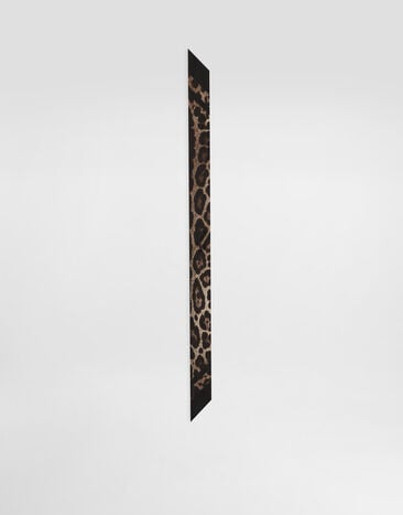 Dolce & Gabbana Leopard-print silk twill bandeau 6x100 Print FS215AGDCF5