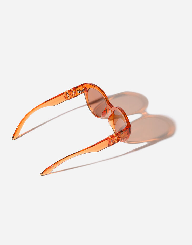 Dolce & Gabbana Lunettes de soleil Everyday Flowers Orange transparent VG601EVN87J