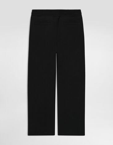 Dolce & Gabbana Fleece trousers Blue L4JPMBG7QNM